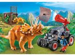 Динозавры: Вражеский квадроцикл с трицератопсом