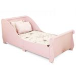Детская кровать “Sleigh”, розовая