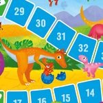 Игра-ходилка для малышей "Динозавры"