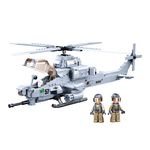 Конструктор "Модельки: Вертолёт AH-1Z" (482 детали)