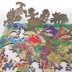 Деревянный пазл «Затерянный мир», 107 деталей