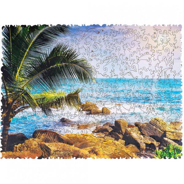Тропический пляж, М (250 деталей, 31х23 см)