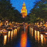 Вечерний Амстердам, S (125 деталей, 23х16 см)