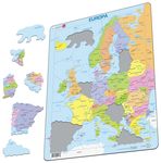 Пазл «Политическая карта Европы», 37 деталей