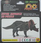 Объёмный подвижный 3D пазл "Бронтозавр"