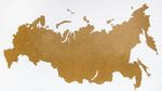 Пазл "Карта России" (МДФ коричневый), 180х100 см