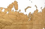 Пазл "Карта России" (Европейский дуб), 100х55 см