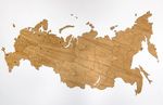 Пазл "Карта России" (Европейский дуб), 180х100 см