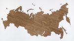 Пазл "Карта России" (Американский орех), 180х100 см