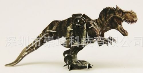 Объёмный подвижный 3D пазл "Тиранозавр"