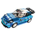 Конструктор "Гонки-ралли: Синий автомобиль" (168 деталей)