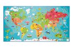 Пазл "Карта мира", 150 деталей
