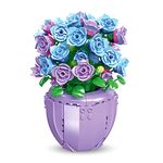 Конструктор  Цветы "Букет колокольчиков в вазе" (372 детали)