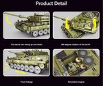 Конструктор "Танк Leopard 2" (2029 деталей)