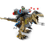Конструктор Динозавры "Погоня за тиранозавром" (645 деталей)