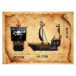 Конструктор Пираты "Пиратский корабль Чайка" (1288 деталей)