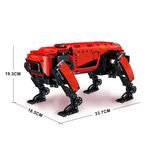 Конструктор "Красный робот MK Dynamics" на р/у (936 деталей)