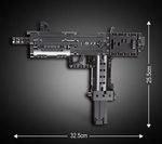 Конструктор Оружие "Пистолет-пулемет Ingram Mac-10" (478 деталей)