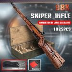 Конструктор Оружие "Снайперская винтовка Mauser 98K" (1025 деталей)