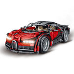 Конструктор "Красная Bugatti 1:14" (1225 дет.алей)