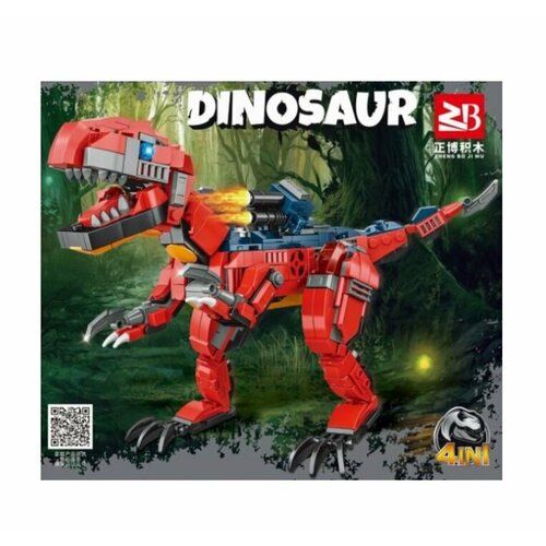 Конструктор Динозавры "Битва динозавров" (4 вида)