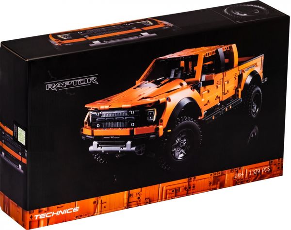 Конструктор "Ford F-150 Raptor" (1379 деталей)