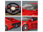 Конструктор "Ferrari Testarossa" (316 деталей)