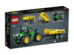 Конструктор "Трактор John Deere 9620R 4WD" (390 деталей)