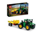 Конструктор "Трактор John Deere 9620R 4WD" (390 деталей)