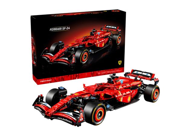 Конструктор "Ferrari SF-24 F1 Car" (1361 деталь)
