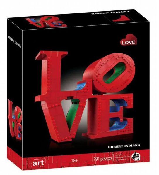 Конструктор "Аrt Love Любовь" (791 деталь)