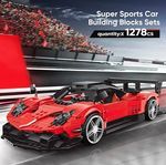Конструктор "Pagani Zonda R" (1278 деталей)