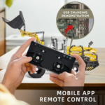 Конструктор Пневматический погрузчик L550 RC (1803 детали)