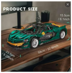 Конструктор "McLaren P1 Green" р/у (3239 деталей)