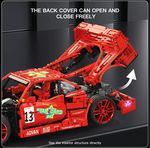 Конструктор "Ferrari F40 LM 1:10" (2688 деталей)