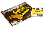 Конструктор Бульдозер Caterpillar D8K с д/у (1003 детали)