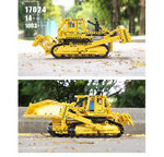 Конструктор Бульдозер Caterpillar D8K с д/у (1003 детали)
