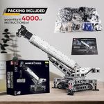 Конструктор Телескопический гусеничный кран Liebher LTR 11200 с ДУ