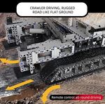 Конструктор Телескопический гусеничный кран Liebher LTR 11200 с ДУ