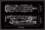 Конструктор Автокран LTM IIIO Crane (3248 деталей)
