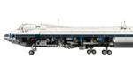 Конструктор Shuttle Carrier Aircraft (2417 деталей)
