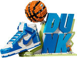 Конструктор "Кроссовок Nike Dunk" (1180 деталей)