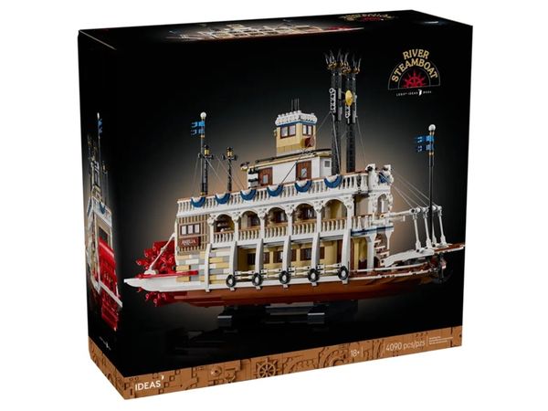 Конструктор "Речной пароход" (4090 деталей)