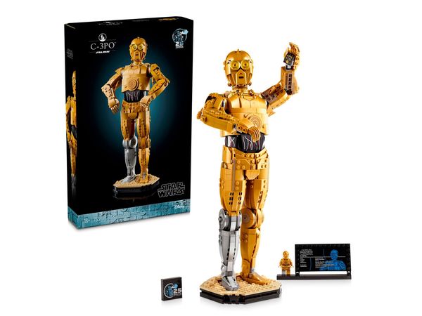 Дроид C-3PO (1138 деталей)