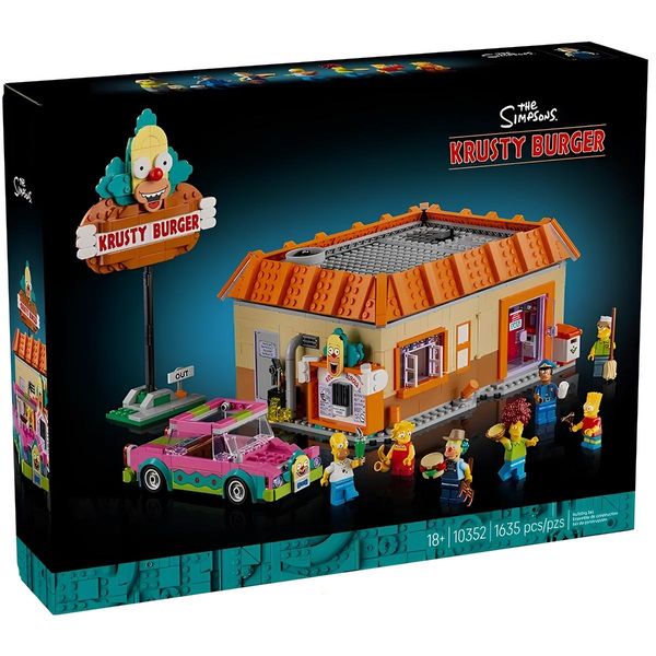 Конструктор "Симпсоны: Красти Бургер" (1635 деталей)