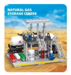 Конструктор "Центр Хранения Природного Газа" (713 деталей)