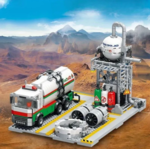 Конструктор Станция транспортировки природного газа (719 деталей)