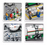 Конструктор Станция транспортировки природного газа (719 деталей)