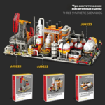 Конструктор Насос для откачки нефти (666 деталей)