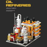 Конструктор Станция очистки нефти (734 детали)